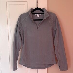 Gray guide series Quarter-Zip Women's Top sz. Med.